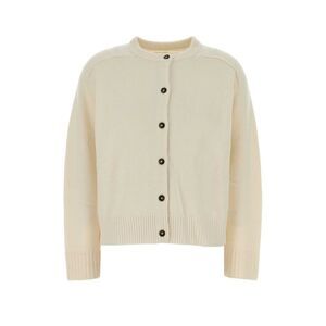 Loulou De Saison Women Ivory Wool Blend Aidar Cardigan